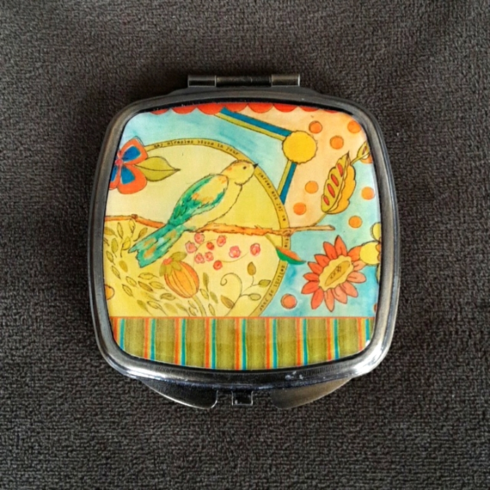 Terri Conrad Designs mirrored compact